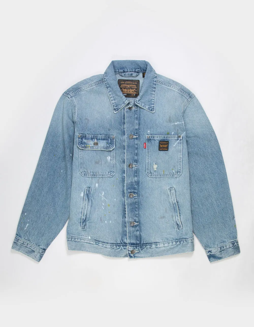 LEVI'S Sunrise Mens Trucker Jacket - Diving Ducks