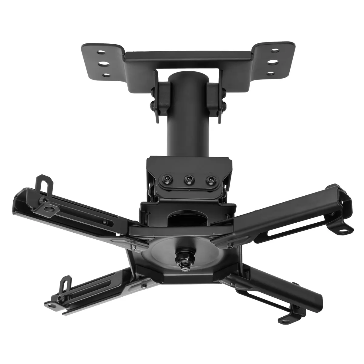 H&A Universal Steel Projector Ceiling Mount, Black Audio & Video Accessories