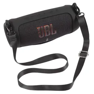 for JBL Charge 5 Protective Case - Soft Silicone Cover with Carabiner & Strap