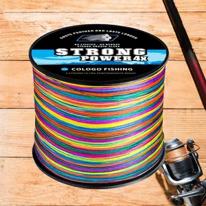 500m/1640ft Super Strong PE Braided Fishing Line - 4-Strand Anti-Abrasion Green Braided Line, 10-80 LB Test Weight for Smooth Long Casting, Hunting & Fishing, Fishing Accessories, Fishing Tackle