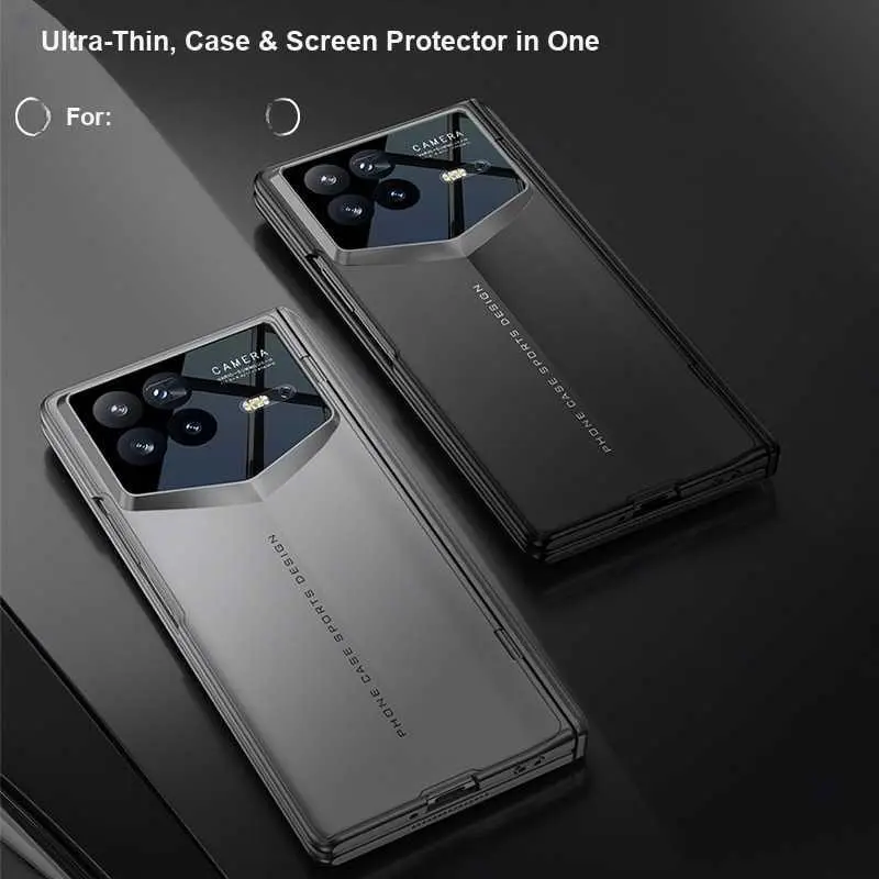 For Xiaomi Mix For Fold 4 Foldable Screen Blade Magnetic Hinge Phone Case For Xiaomi Fold 4 Protective Case HNP30PL