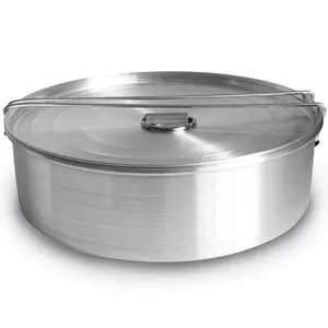 Flan Mold with Lid - Oversized XL (10.5 x 3.2 in) - Authentic Mexican Flan Pan - Flan Molds for Baking with Water Bath - Molde para Flan - Flaneras Moldes con Tapa Baño Maria