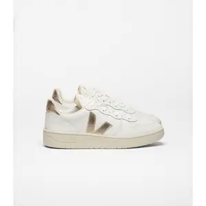 Veja Women's V-10 Leather in White Platine