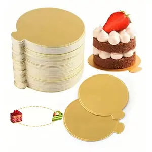 10/50pcs Disposable Mini Cake Stand Holders, Ideal for Weddings Birthdays Cupcakes Mousse Displays, Bulk Pack for Bakers & Events
