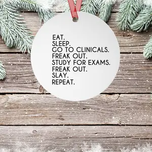 Personalized Nurse Ornament, Student Nurse Gift, Student Nurse Ornament,Nursing School Ornament,Nursing Student Ornament,Nursing School Gift