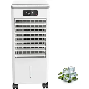 Portable Air Conditioners Fan, 7L/1.84 Gal Tank, 3 Speed Mini AC with Remote, Windowless Portable AC Unit, Quiet Small Air Conditioner for RV Air Conditioner, Bedroom, Office & Home