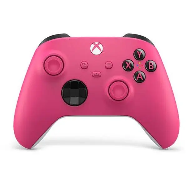 Xbox Wireless Gaming Controller - Microsoft, Deep Pink, Custom Grip, Plug-and-Port Compatibility for Xbox Series X [Console Accessory]