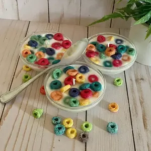 Froot Loops Candle