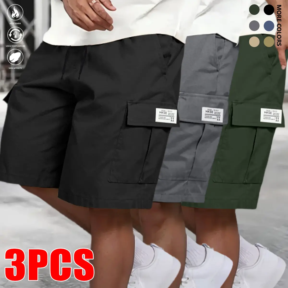 Black + Gray + Army Green