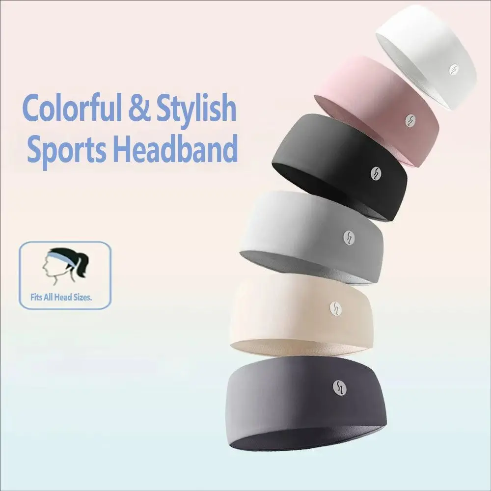Unisex Running Sports Headband, Workout Headbands, Outdoor Fitness Yoga Sweat Absorbent Hair Tie, Lightweight High Stretch Quick Dry Towel, Anti-Sweat Band, Sweat Absorbing Headband