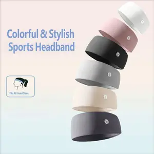 Unisex Running Sports Headband, Outdoor Fitness Yoga Sweat Absorbent Hair Tie, Lightweight High Stretch Quick Dry Towel, Anti-Sweat Band