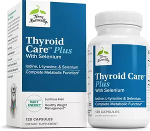 Terry Naturally Thyroid Care Plus With Selenium 120 Caps