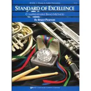 USED-W22PR - Standard of Excellence Book 2 - Drums and Mallet Percussion by Bruce Pearson (Paperback)