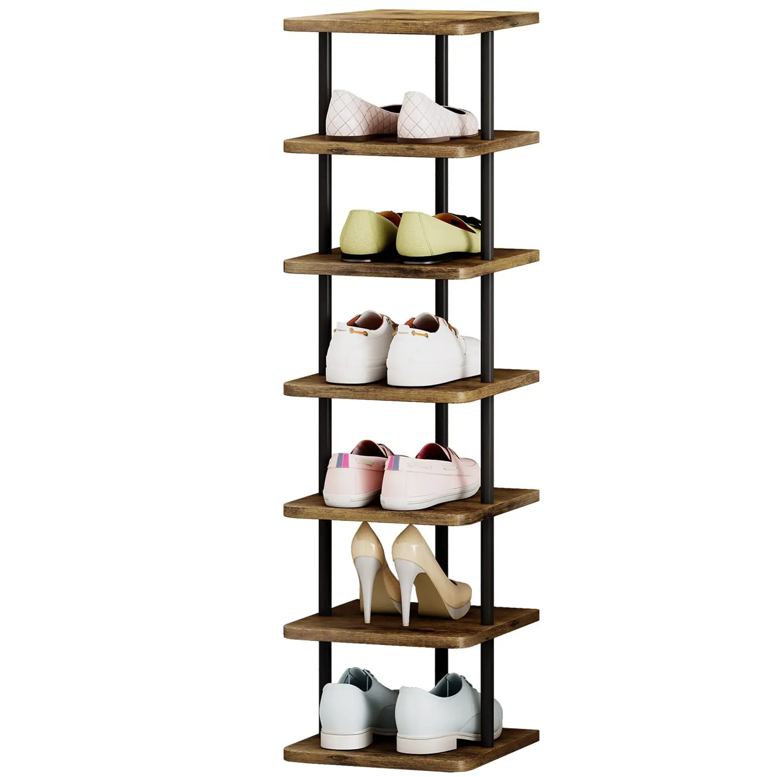 7 Tier Black