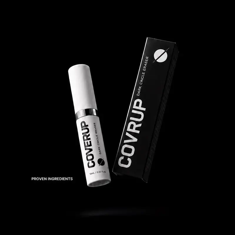 Dark Circle Corrector Under Eye Concealer for Men & Women — Instant Coverage Eye Brightener, Natural Finish Color Corrector, 2 Shades (Fair & Medium), 10ml — COVRUP Dark Circle Eraser
