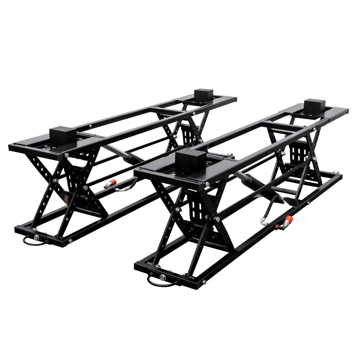 Portable Car Lift - 7,000 LBS Capacity, 26.8" Max Height, Heavy-Duty Quick Jack with Locking Levers, Wheels & 120V Power Unit for Cars, SUVs, Trucks