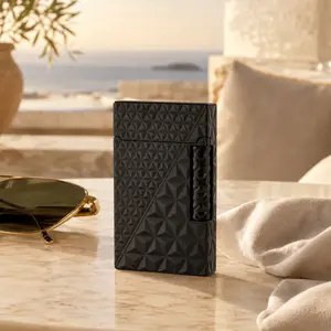 [Classical] Fire X Black cool DPT Lighter Luxury 135g Ping Sound gift for him father's day gifts