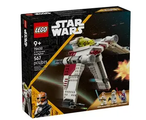 LEGO Star Wars: The Clone Wars V-19 Torrent Starfighter Building Toy - Pretend Play Set for Boys & Girls, Ages 9+ - Starship Model Kit W/ 3 Minifigures - Gift Idea for Birthdays - 75432