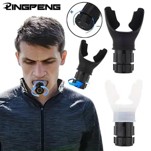 Portable Lung Capacity Abdominal Breathing Trainer Home Gym Equipment With Adjustable Resistance Lmprove Your Lung Capacity And Sleep Quality Exercise Equipment