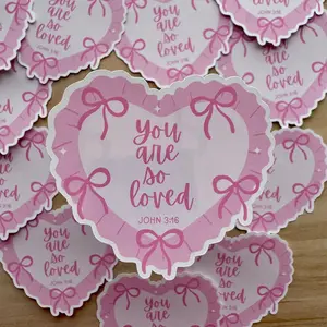 You Are So Loved Christian Sticker