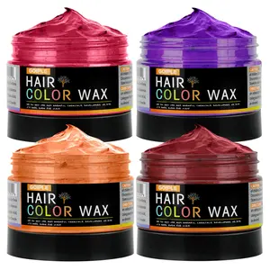 Temporary Hair Color Wax for Men, Women, Kids - Daily Party, DIY Washable Hair Chalk for Instant Color Salon Plant Safeandgentle Naturalingredients