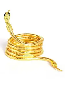 Fashionable Snake Design Bracelet, Adjustable Punk Style Snake Bracelet, Fashion Jewelry Accessories for Women & Girls