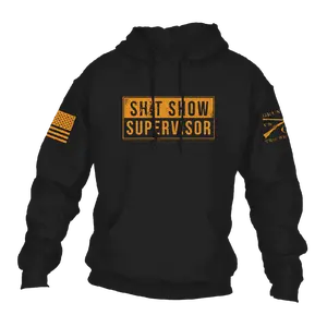 Sh*t Show Supervisor Hoodie - Black