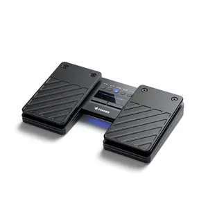 Donner DBM-50 Bluetooth Page Turner Pedal, Black, Electronic Piano Accessory for Musical Instruments