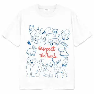 National Park Shirt, Respect The Locals, Camping Shirt, Gift For Granola