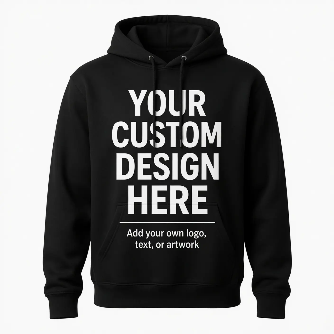 Custom Photo/Text Hoodie | Personalized Hoodie Custom Graphic Hoodie, Unisex Cotton Blend Long Sleeve Pullover, Personalized Front Print, [Made-to-Order] Custom Graphic Hoodie