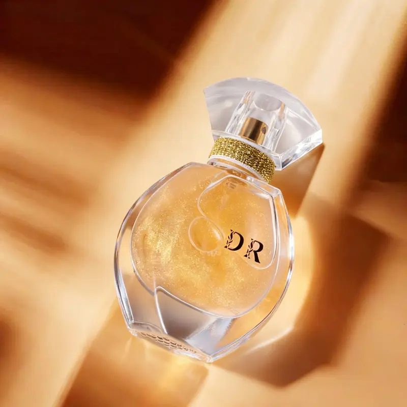 Iridescent Gilded Perfume for Women, Long-Lasting Floral Scents, Elegant Fragrance Gift, Single Item, Floral Fruity Fragrance