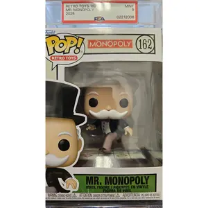 Funko Pop Mr. Monopoly PSA Graded Mint 9 #162