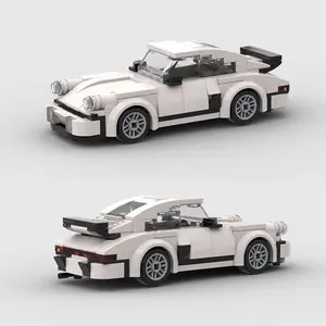 Classic Race Car Building Blocks, 196pcs/set Creative Racing Car Blocks Kit, Building Toys for Teens and Adults, Fun and Creative Blocks Kit