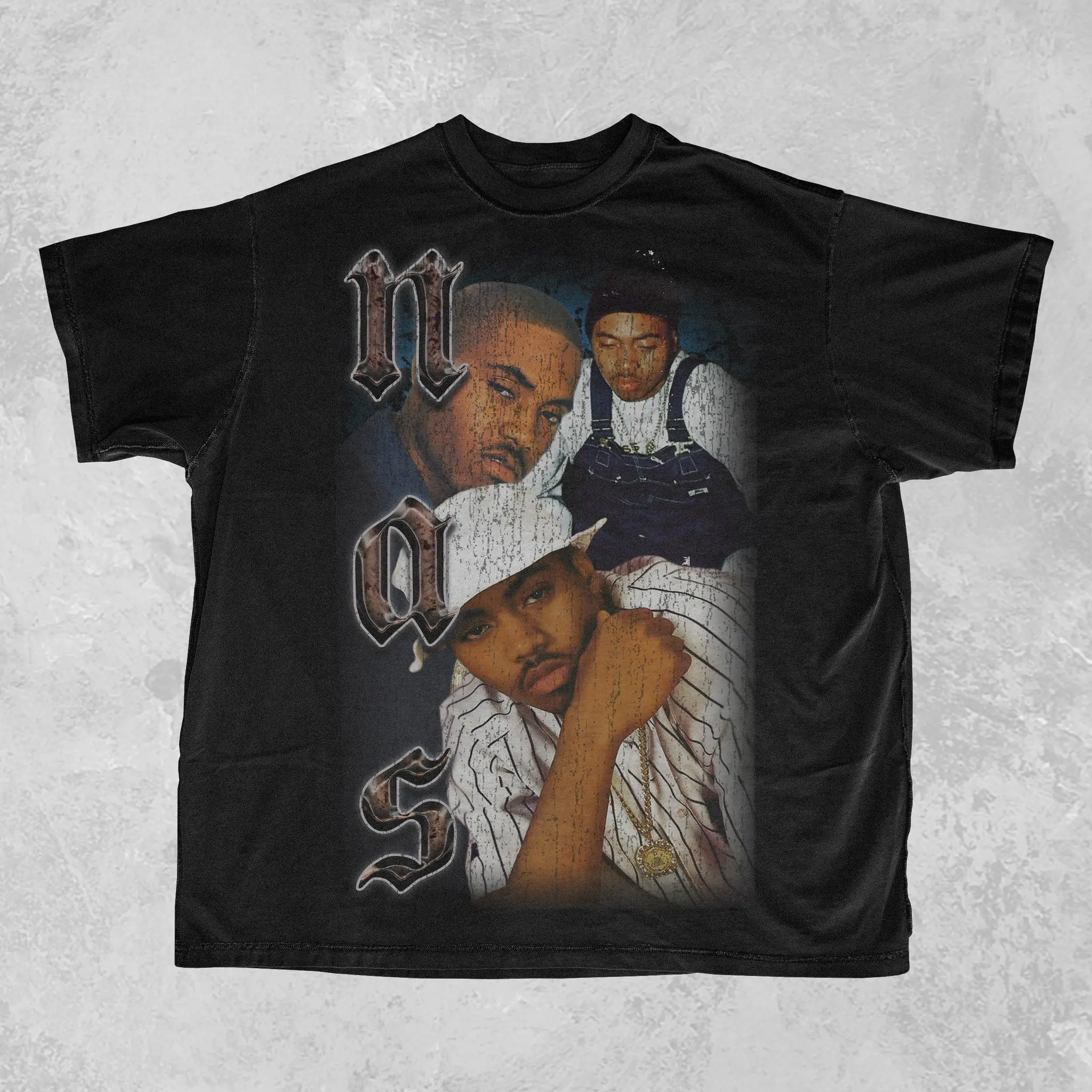 NAS T-SHIRT, MUSIC TEE, HIPHOP SHIRT GRAPHIC TEE