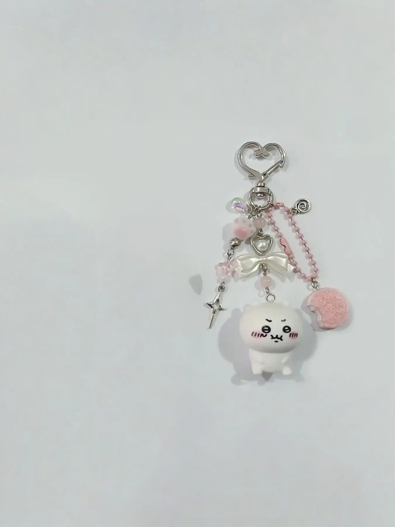 Handmade Cute Bear Doll Keychain, Adorable Handcrafted Key Holder, Perfect Gift for  , Unique Crafted Accessory, Cute Charms Keychain, Teddy Bear Keychain