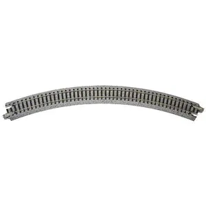 Kato 20-120 N Unitrack, 12-3/8", 315mm, Radius Curve 45 Degree, 4 per package