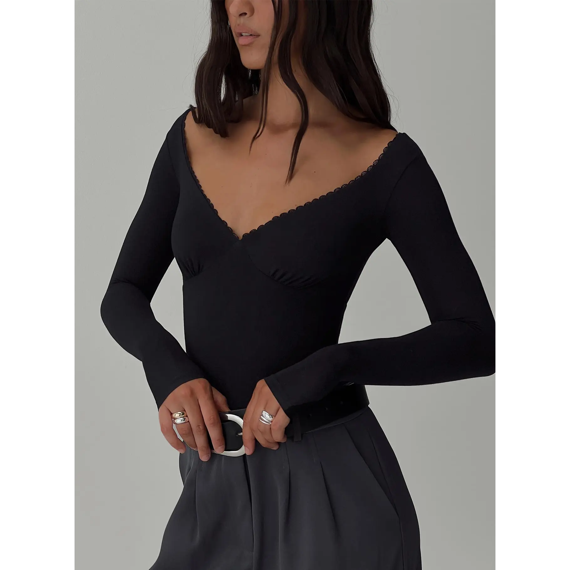 Loveydove Bodysuit Black