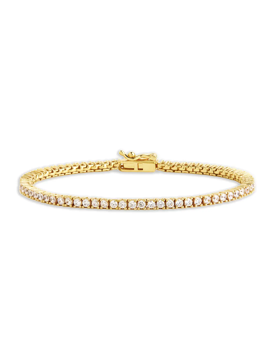 Sterling Forever Mirabell CZ Tennis Bracelet