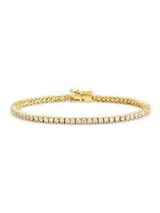 Sterling Forever Mirabell CZ Tennis Bracelet