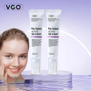 VGO Pro - Xylane Active Eye Cream,With Pro - Xylane and Hyaluronic Acid, for Moisturizing, Elasticity - enhancing and Eye - bag Improving, 15g, Suitable for All Skin Types lipid Hydrating under pin Moisturizer Radiant Repairing Dark Circle Cream