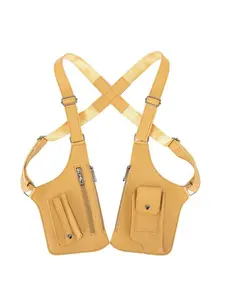 New Arrival Men's Tactical Chest Vest Bag, Vintage Underarm Multifunctional Sling Bag, Casual Outdoor Sports Vest Phone Pouch