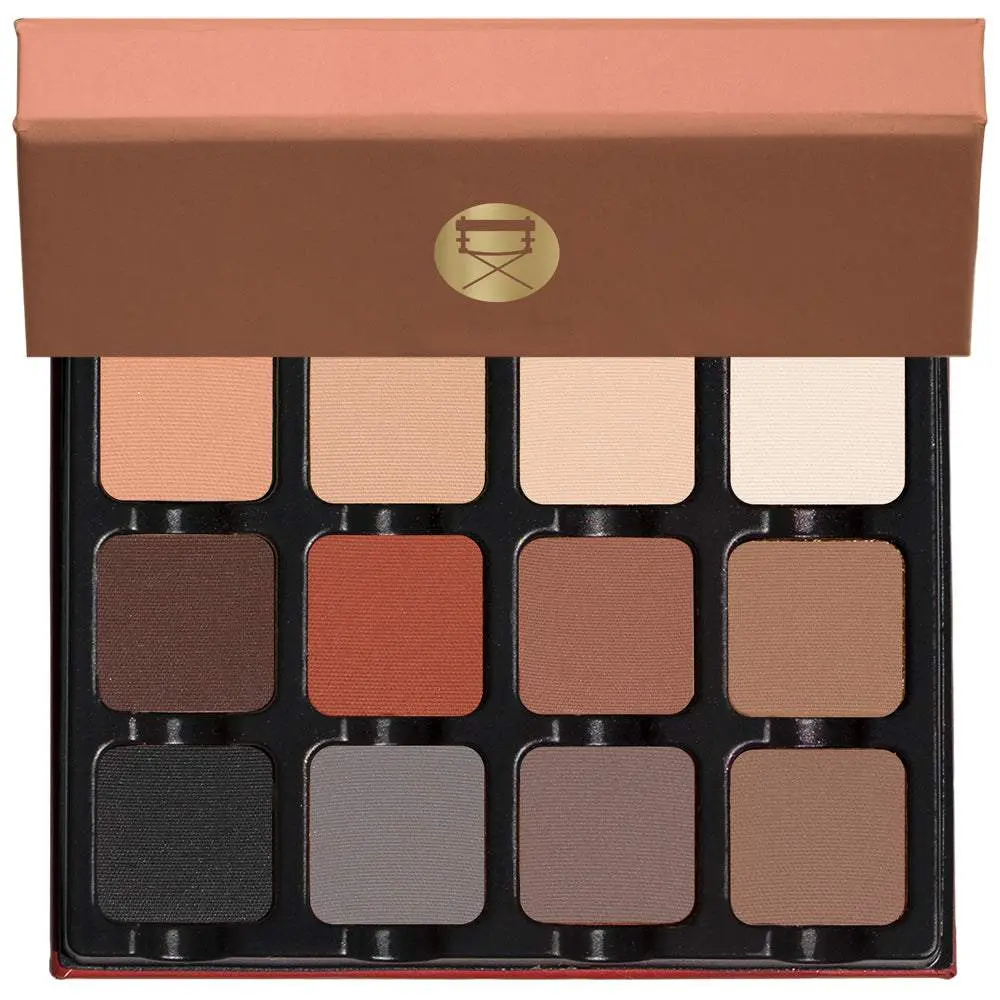 Viseart Petites Mattes Neutral Eyeshadow Palette - Travel Friendly Makeup in the Perfect Neutral Cosmetic Tones Peach Beige Peach Beige
