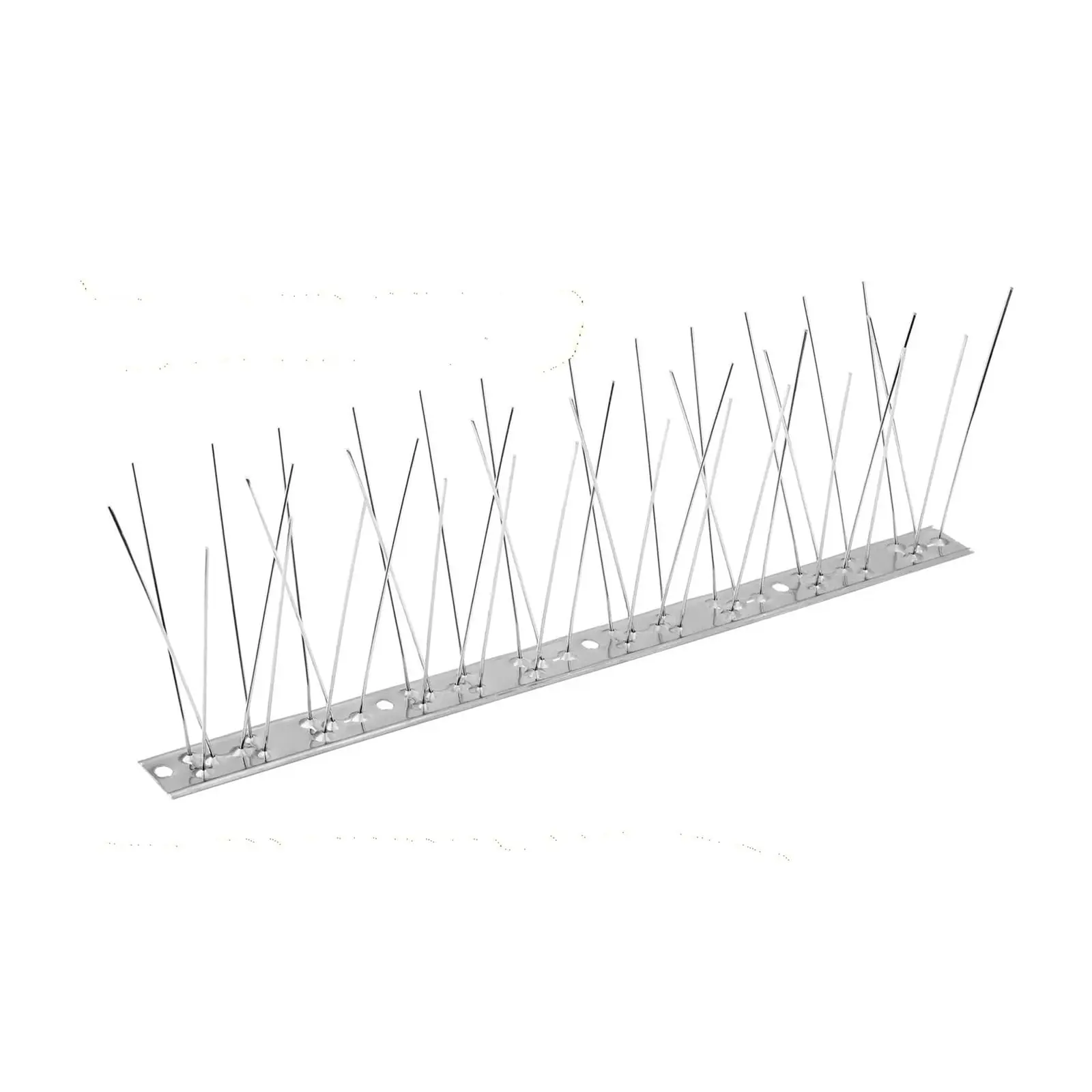 Stainless Steel Bird Spikes for Pigeons, Anti Bird Deterrent Spikes for Woodpeckers, Squirrels, Raccoons, Weatherproof Fence Spikes for Roof, Railing,Patio