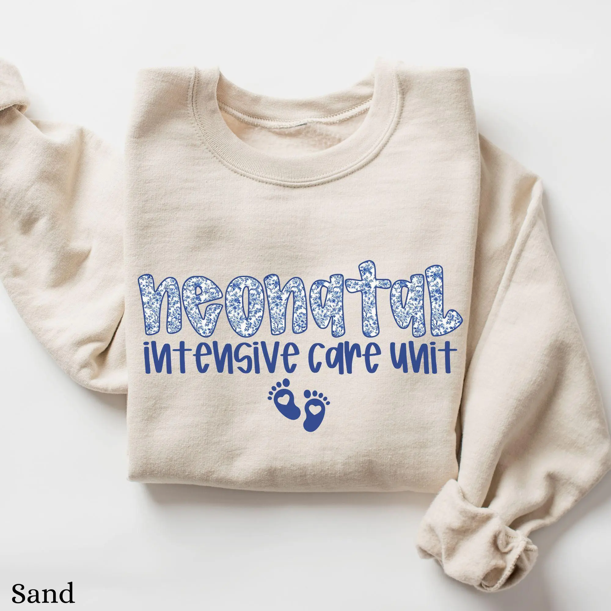 NICU Nurse T-Shirt / Sweatshirt , Toile Neonatal Intensive Care Unit T-Shirt, RN Sweatshirt OR TShirt , NICU tee, Nursing Student Gift Cotton Fabric Crewneck Sleeve