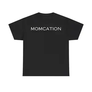 Momcation Cotton Tee Mama Needs a Vacation Shirt Funny Motherhood Tshirt