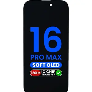 OLED Assembly for iPhone 16 Pro Max (Aftermarket Soft / 120HZ) (IC Transfer Eligible)