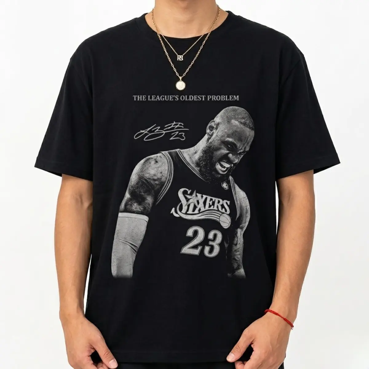 LeBron James Sixers Adults and Youth T-Shirt, Teen Boys Clothing, Philadelphia Basketball Merch, Men's Stuff, Game Day Shirt, Sports Tee, Youth Clothing, Gift for Him & Her, Unisex Streetwear