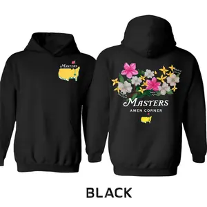 Masters Amen Corner Golf Hoodie, Iconic Course Layout Graphic, Augusta Inspired Heritage Design, Vintage Golfcore Aesthetic Pullover, Championship Weekend Golf Fan Gift, Retro Sporty Style Hoodie, Unisex Long Sleeve Pullover