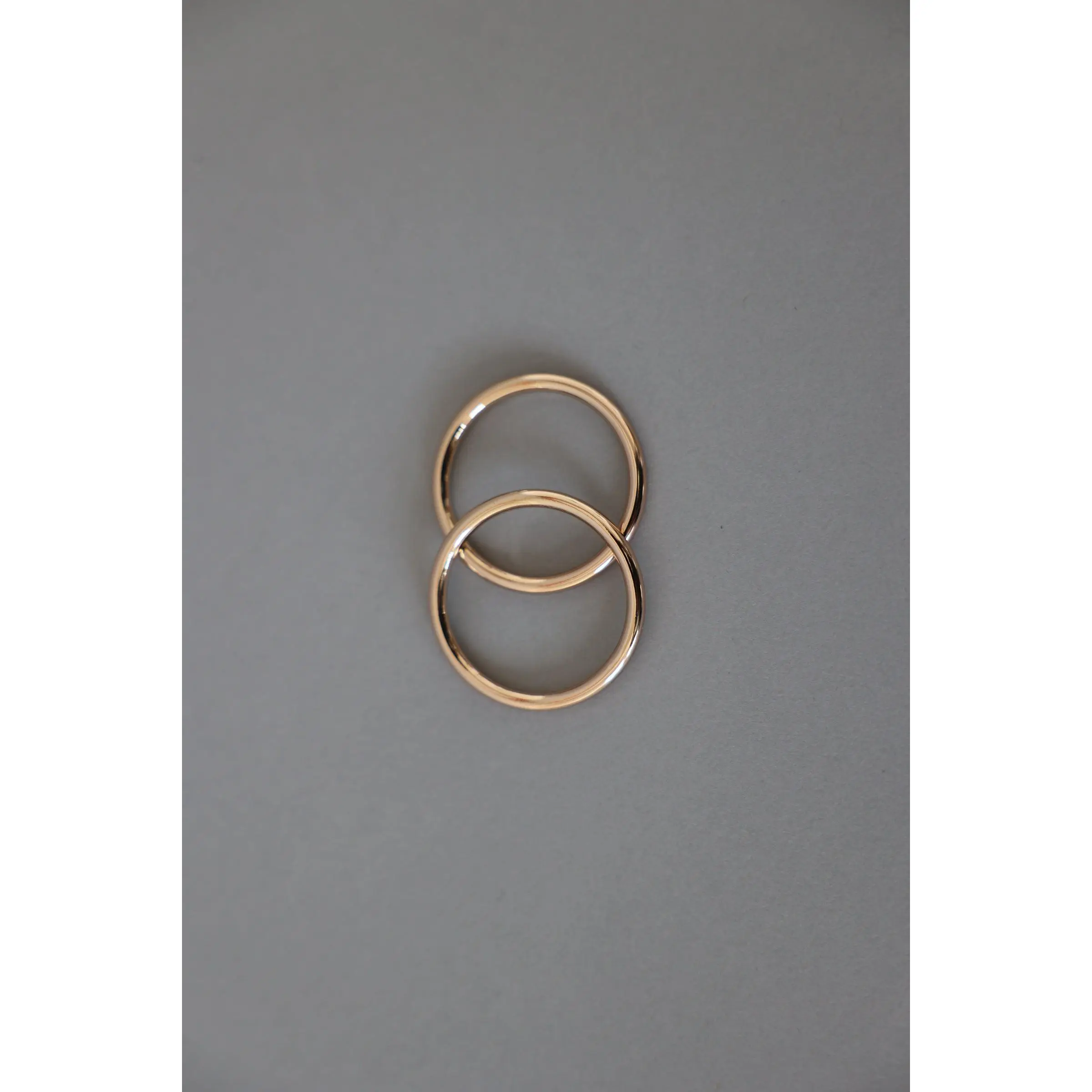 ooakshell tide headband rings • rose gold (light)