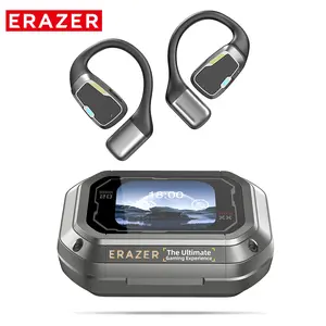 ERAZER Open Ear Wireless Earbuds, Bluetooth 5.4 Earphones,Wireless Gaming Headphones,HIFI Sound Quality Music Earbudsfor Gaming Travel Sports, Ergonomic Ear Hooks, Ultra-Comfort, Audio Technology Headsets